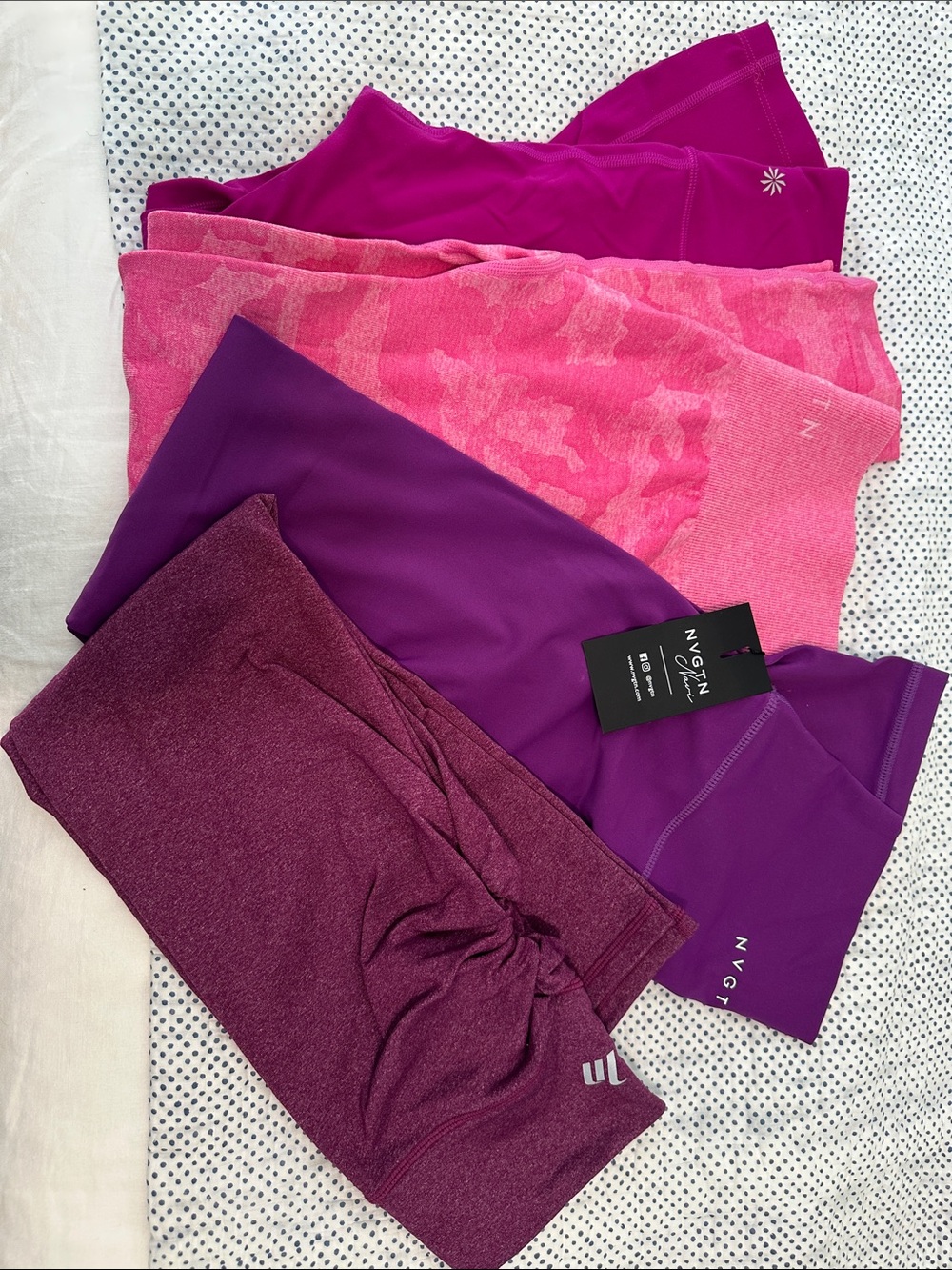 NVGTN Pink & Purple Activewear Mix